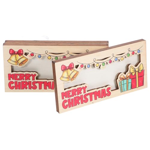 FOMIYES 3 Stück Weihnachtsgeldclip einzigartiger Geldhalter Karteninhaber Weihnachtskartenhalter Weihnachts -Cash -Inhaber Bargeldinhaber Geldspender Geldhalter für Bargeld Holz FOMIYES 3 Stück Weihnachtsgeldclip einzigartiger Geldhalter Karteninhaber Weihnachtskartenhalter Weihnachts -Cash -Inhaber Bargeldinhaber Geldspender Geldhalter für Bargeld Holz von FOMIYES