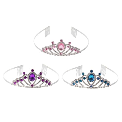FOMIYES 3er-pack Strass-kronen-stirnband Kopfbedeckung Aus Legierung Für Kinder Für Besondere Anlässe Geburtstage Hochzeiten FOMIYES 3er-pack Strass-kronen-stirnband Kopfbedeckung Aus Legierung Für Kinder Für Besondere Anlässe Geburtstage Hochzeiten von FOMIYES