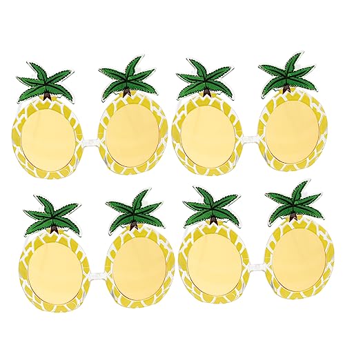 FOMIYES 4 Paare Lustige Früchte Sonnenbrille Teiliges Kreative Ananas Form Party Accessoires für Damen Herren Langlebige Pc Materialien für Feiern Fotoshootings von FOMIYES