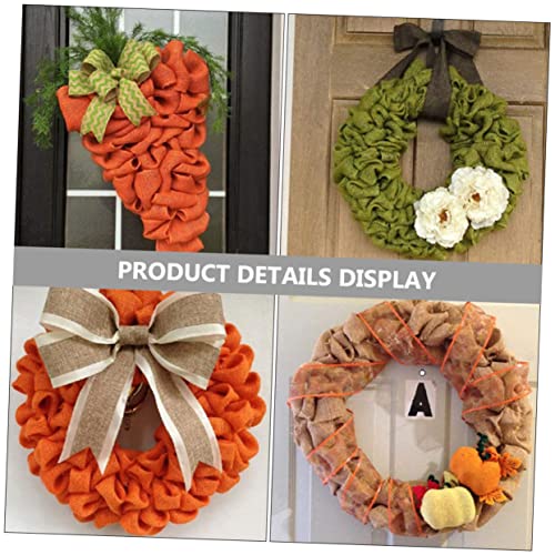 FOMIYES 4 Rollen Geschenkband Breit Schnittfestes Dekoband in Orange Grün Braun Natur Hochwertiges Diy Satinband für Hochzeit Geschenkverpackung Party und Herbstdeko Reißfest und Farbecht FOMIYES 4 Rollen Geschenkband Breit Schnittfestes Dekoband in Orange Grün Braun Natur Hochwertiges Diy Satinband für Hochzeit Geschenkverpackung Party und Herbstdeko Reißfest und Farbecht von FOMIYES