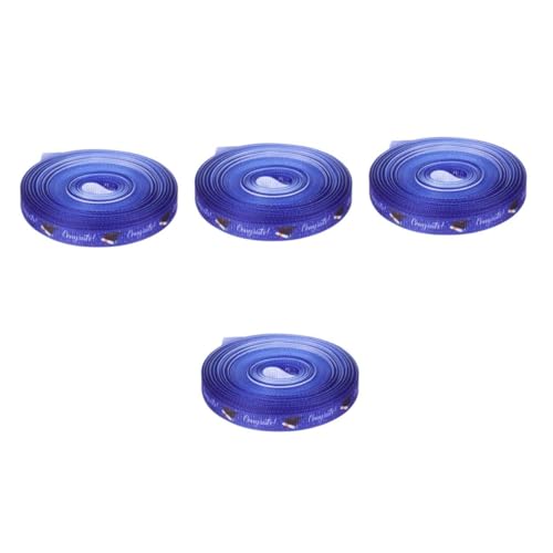 FOMIYES 4 Rollen Graduation Season Geschenkband Blau Diy Schleifenband Handarbeitsband Dekoratives Geschenkband für Abschlussfeier Partydeko Kreative Bastelprojekte FOMIYES 4 Rollen Graduation Season Geschenkband Blau Diy Schleifenband Handarbeitsband Dekoratives Geschenkband für Abschlussfeier Partydeko Kreative Bastelprojekte von FOMIYES