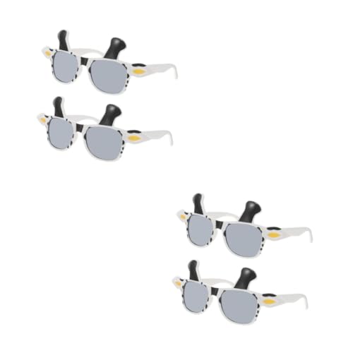 FOMIYES 4 Stck. Lustige Kuh Partybrille aus Leichtem Pc Material Niedliche Tierkostüm Sonnenbrillen für Erwachsene Witzige Fotorequisiten für Fasching Geburtstag und Faschingsfeiern FOMIYES 4 Stck. Lustige Kuh Partybrille aus Leichtem Pc Material Niedliche Tierkostüm Sonnenbrillen für Erwachsene Witzige Fotorequisiten für Fasching Geburtstag und Faschingsfeiern von FOMIYES