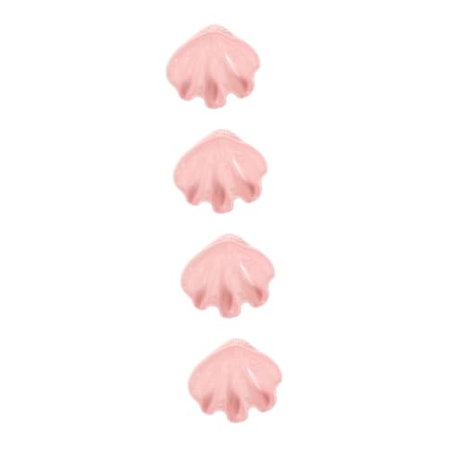 FOMIYES 4 Stück Muschel Schmucks Cheibe Platte Anzeige Ästhetische Raumdekoration Dekorativ Schmucktablett Schmuckstücke Schreibtischablage Schmuckschale Rosa Keramik FOMIYES 4 Stück Muschel Schmucks Cheibe Platte Anzeige Ästhetische Raumdekoration Dekorativ Schmucktablett Schmuckstücke Schreibtischablage Schmuckschale Rosa Keramik von FOMIYES