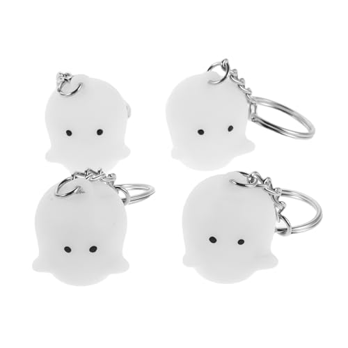 FOMIYES 4 Stück Teiliges Leuchtende Schlüsselringe Leichte Tragbare Taschenanhänger mit Nachtleuchtfunktion für Rucksäcke Halloween Geschenke und Schlüsselhalter FOMIYES 4 Stück Teiliges Leuchtende Schlüsselringe Leichte Tragbare Taschenanhänger mit Nachtleuchtfunktion für Rucksäcke Halloween Geschenke und Schlüsselhalter von FOMIYES