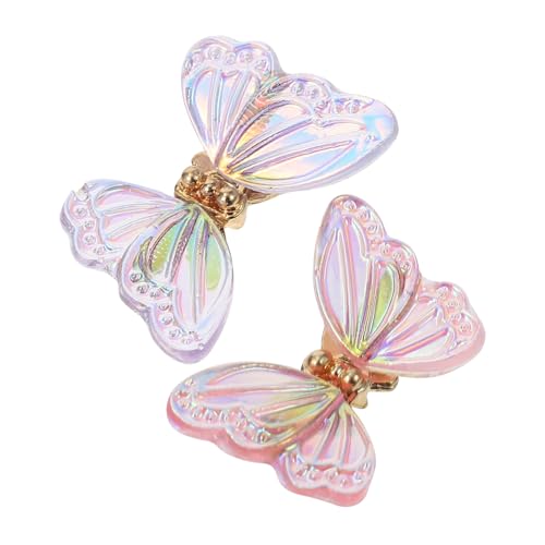 FOMIYES 4 Stück Teiliges Nagelsticker Schmetterling Nail Charms mit Realistischer Flügeloptik für DIY Maniküre und Vielseitige Dekoration von Nägeln Handy Notizbuch und Fotoalbum von FOMIYES