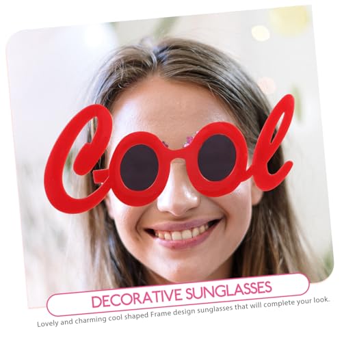 FOMIYES 4 Stück Teiliges Partybrillen Leichte Stylische Brillen Rot Gelb Blau Dekorative Eyewear Requisiten für Karneval Fotospaß und Erwachsene Rahmenbrillen für Festivitäten FOMIYES 4 Stück Teiliges Partybrillen Leichte Stylische Brillen Rot Gelb Blau Dekorative Eyewear Requisiten für Karneval Fotospaß und Erwachsene Rahmenbrillen für Festivitäten von FOMIYES