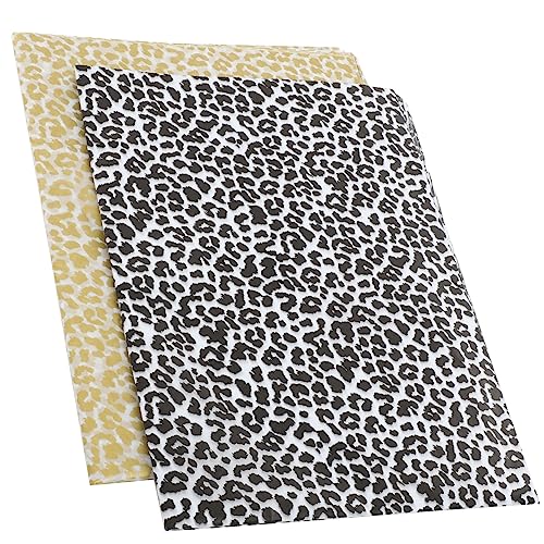 FOMIYES 40 Blatt Geschenkverpackungspapier für Kleidung und Schuhe Ultra Kreativ Bedrucktes Seidenpapier pro Packung für Bastelarbeiten und Schwarz Goldenes Leopardenmuster Vielseitig FOMIYES 40 Blatt Geschenkverpackungspapier für Kleidung und Schuhe Ultra Kreativ Bedrucktes Seidenpapier pro Packung für Bastelarbeiten und Schwarz Goldenes Leopardenmuster Vielseitig von FOMIYES