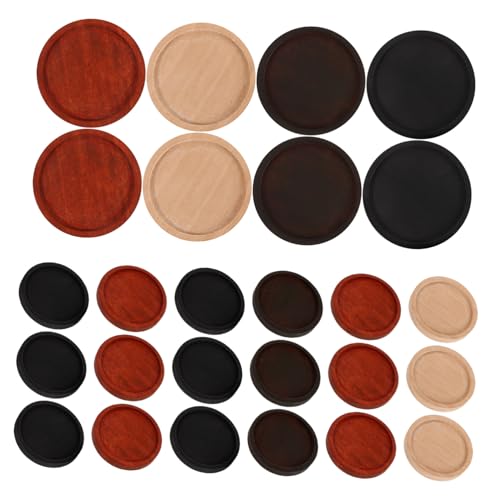 FOMIYES 40 Stück Teiliges Kleine Runde Holztrays Vintage Holztabletts mit Handgeschnitztem Miniatur Holzplatten für Schmuckherstellung DIY Anhänger Heimdekoration Naturfarben FOMIYES 40 Stück Teiliges Kleine Runde Holztrays Vintage Holztabletts mit Handgeschnitztem Miniatur Holzplatten für Schmuckherstellung DIY Anhänger Heimdekoration Naturfarben von FOMIYES