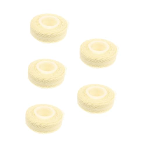 FOMIYES 5 Rollen Beige Spitzenband Rolle Dekoratives Spitzenband zum Basteln Geschenkband für Schleifen Geburtstagsfeier Kuchenverpackung Vintage Spitzenborte FOMIYES 5 Rollen Beige Spitzenband Rolle Dekoratives Spitzenband zum Basteln Geschenkband für Schleifen Geburtstagsfeier Kuchenverpackung Vintage Spitzenborte von FOMIYES