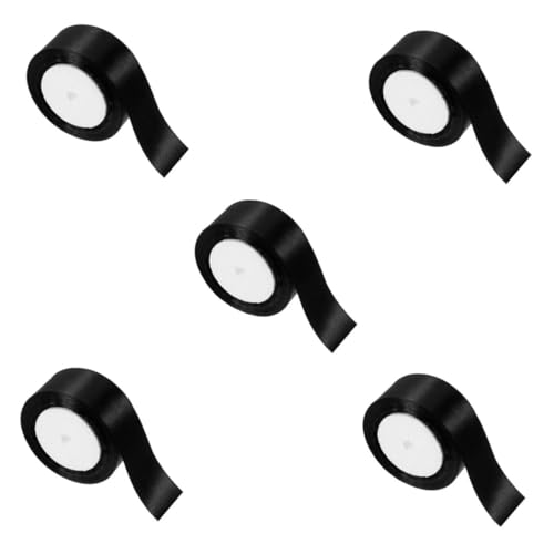 FOMIYES 5 Rollen Breites Polyester Geschenkbändchen Faltenfreies Geschenkband für Valentinstag Diy Basteln Blumensträuße Haarbögen Vielseitige Dekoration FOMIYES 5 Rollen Breites Polyester Geschenkbändchen Faltenfreies Geschenkband für Valentinstag Diy Basteln Blumensträuße Haarbögen Vielseitige Dekoration von FOMIYES