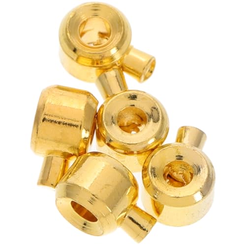 FOMIYES 5 Stück Armband Halskette Verschluss Perlenklammern Für Die Schmuckherstellung Schmuckperlen Schmuck Quetschperlen Halskette Machen Vorräte Golden Kupfer FOMIYES 5 Stück Armband Halskette Verschluss Perlenklammern Für Die Schmuckherstellung Schmuckperlen Schmuck Quetschperlen Halskette Machen Vorräte Golden Kupfer von FOMIYES