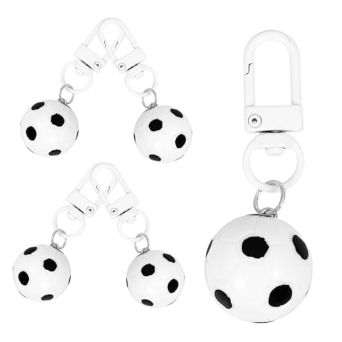 FOMIYES 5 Stück Fußball Schlüsselanhänger Tragbare Deko für Fußballpartys und Souvenirs Perfektes Mitgebsel für und Kindergeburtstage von FOMIYES