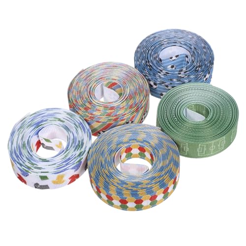 FOMIYES 5 Stück Teiliges Fußballmuster Geschenkband Vielseitige Dekorationsbänder für Diy Projekte Geschenkverpackung und Sportfeiern Hochwertige Polyesterbänder Breit Je Yards pro Rolle FOMIYES 5 Stück Teiliges Fußballmuster Geschenkband Vielseitige Dekorationsbänder für Diy Projekte Geschenkverpackung und Sportfeiern Hochwertige Polyesterbänder Breit Je Yards pro Rolle von FOMIYES