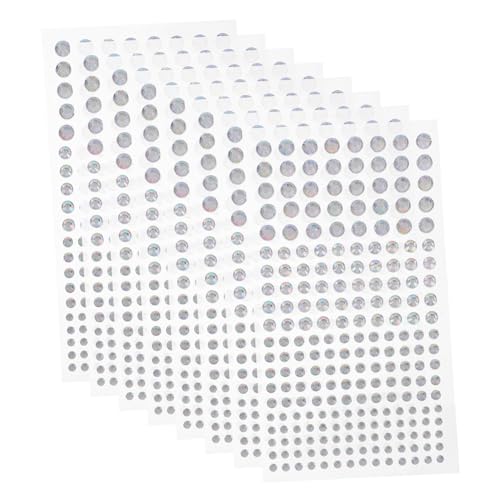 FOMIYES 8 Blatt Selbstklebende Strasssteine Gesicht Edelsteine für DIY Festival Karneval Makeup Augen Schmuck Aufkleber FOMIYES 8 Blatt Selbstklebende Strasssteine Gesicht Edelsteine für DIY Festival Karneval Makeup Augen Schmuck Aufkleber von FOMIYES