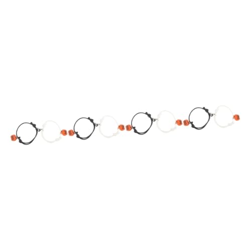 FOMIYES 8 Stck. Halloween Armband mit Kürbis Anhänger Leichtes und Langlebiges Schmuckstück für Mädchen Dekoratives Bettelarmband für Halloween und Themenpartys Farblich Ansprechend und von FOMIYES