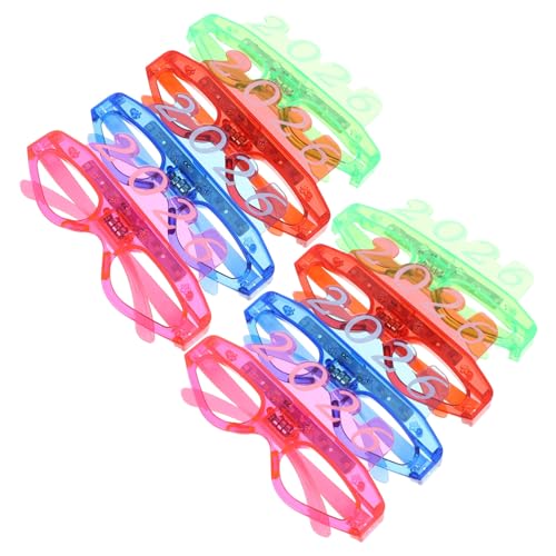FOMIYES 8 Stück Leuchtende Brille für Partys LED Brillen für Silvesterfeiern Wiederverwendbare Gläser für Geburtstags und Konzertdekorationen Leuchtende Accessoires für Besondere Anlässe FOMIYES 8 Stück Leuchtende Brille für Partys LED Brillen für Silvesterfeiern Wiederverwendbare Gläser für Geburtstags und Konzertdekorationen Leuchtende Accessoires für Besondere Anlässe von FOMIYES