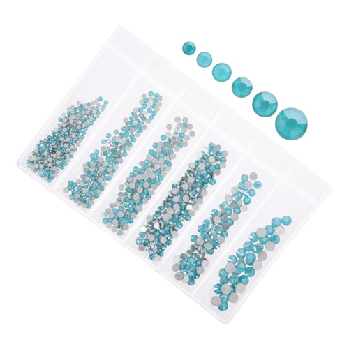 FOMIYES 820 Stück Teiliges Glas Strasssteine für Nageldesigns Vielseitige DIY Nail Art Dekoration Langlebige Flache Glasnuggets für Acrylnägel Schmucksteine zum Basteln und Handyhüllen FOMIYES 820 Stück Teiliges Glas Strasssteine für Nageldesigns Vielseitige DIY Nail Art Dekoration Langlebige Flache Glasnuggets für Acrylnägel Schmucksteine zum Basteln und Handyhüllen von FOMIYES