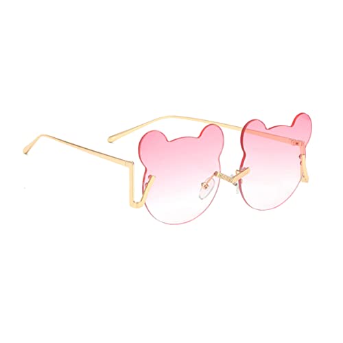 FOMIYES Bärenförmige Sonnenbrille Rahmen Kreative Partybrille für Fotos Goldener Rahmen mit Rosa Gläsern für Festlichkeiten Besondere Anlässe Sorgt für Spaß Aufmerksamkeit FOMIYES Bärenförmige Sonnenbrille Rahmen Kreative Partybrille für Fotos Goldener Rahmen mit Rosa Gläsern für Festlichkeiten Besondere Anlässe Sorgt für Spaß Aufmerksamkeit von FOMIYES