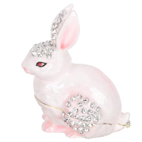 FOMIYES Bunny Schmuckschatulle Kleine Dekorative Schmuckbox für Perfekter Aufbewahrungsort für Ohrringe Ringe Schmuckstücke für Mutter FOMIYES Bunny Schmuckschatulle Kleine Dekorative Schmuckbox für Perfekter Aufbewahrungsort für Ohrringe Ringe Schmuckstücke für Mutter von FOMIYES