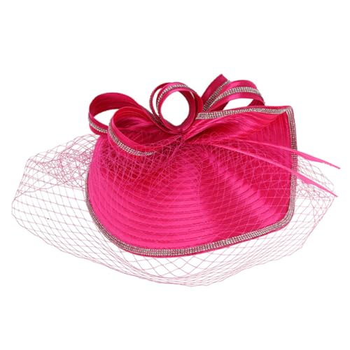 FOMIYES Elegantes Fascinator Stirnband mit Netzstoff für Damen Leichter Tea Party Hut Vielseitig für Hochzeit Cocktail und Formelle Anlässe und Wiederverwendbar Passend für Verschiedene FOMIYES Elegantes Fascinator Stirnband mit Netzstoff für Damen Leichter Tea Party Hut Vielseitig für Hochzeit Cocktail und Formelle Anlässe und Wiederverwendbar Passend für Verschiedene von FOMIYES