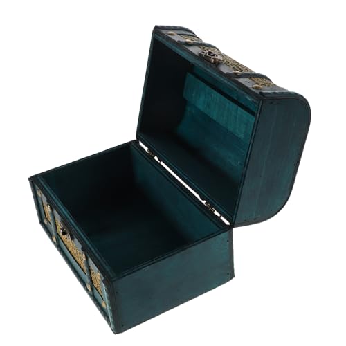 FOMIYES Grüne Vintage Schmuckschatulle Holz Schmuckaufbewahrungskasten Robust Antik Stil Desktop Organizer Für Dokumente und Accessoires Damen FOMIYES Grüne Vintage Schmuckschatulle Holz Schmuckaufbewahrungskasten Robust Antik Stil Desktop Organizer Für Dokumente und Accessoires Damen von FOMIYES