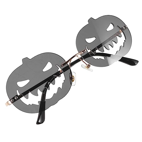 FOMIYES Halloween Sonnenbrille Einzigartige Partybrille mit Hohlem Design Stylische Sonnenbrille für Halloween Feiern Langlebiges Material für Fotos Unvergessliche von FOMIYES