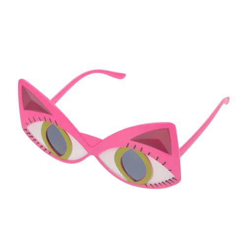 FOMIYES Katze Augenbrille Cat-Eye-Sonnenbrille für Damen Eigentümer Gläser Spaß Hallo Lustige Katzen-Sonnenbrille Katzenbrille für Katzenbrillen-Requisiten Stk Rosig FOMIYES Katze Augenbrille Cat-Eye-Sonnenbrille für Damen Eigentümer Gläser Spaß Hallo Lustige Katzen-Sonnenbrille Katzenbrille für Katzenbrillen-Requisiten Stk Rosig von FOMIYES