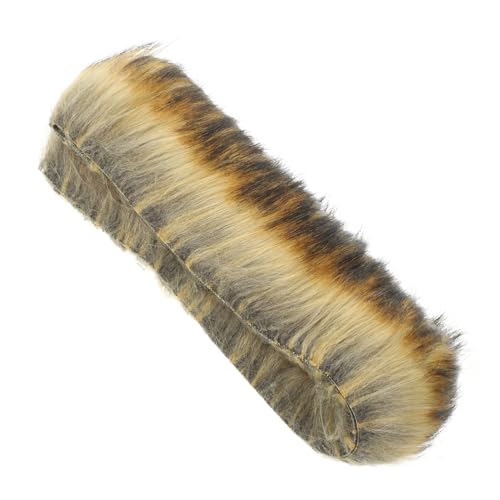 FOMIYES Kunstfellband Bastelband mit Weichem Warmem Plüsch für DIY Hüte Kleidung Schuhe Wohnaccessoires und Festliche Dekorationen als Hut und Bastelzubehör von FOMIYES