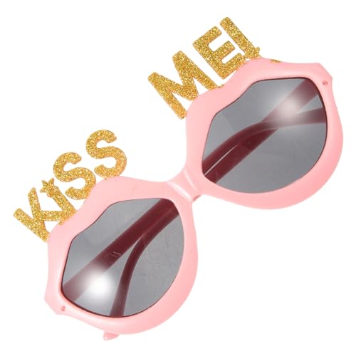 FOMIYES Lippenformgläser Cosplay-Party-Brille Dekorationsparty Partybrille Trinken lustige brille für erwachsene Party dekorative Brillen Foto-Requisiten für den Neujahrstag Plastik Rosa FOMIYES Lippenformgläser Cosplay-Party-Brille Dekorationsparty Partybrille Trinken lustige brille für erwachsene Party dekorative Brillen Foto-Requisiten für den Neujahrstag Plastik Rosa von FOMIYES