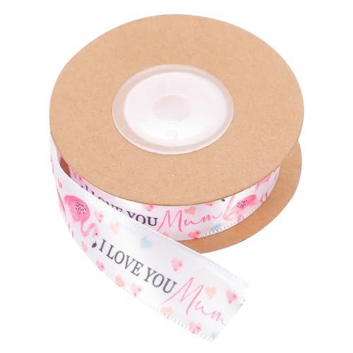 FOMIYES Muttertags Geschenkband Flamingo Yards Diy Band für Dekorationen zum Verpacken Geschenken an Muttertag von FOMIYES