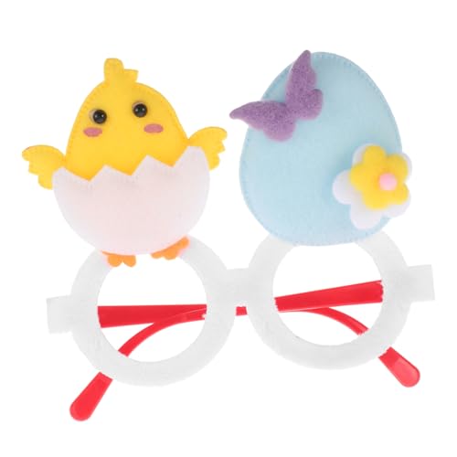 FOMIYES Ostergläser Hase mit Brille Hasen-Fotoautomaten-Requisiten neuartige Brillen Kinderparty-Brille Party-Sonnenbrille für Erwachsene lustige sonnenbrille für erwachsene Plastik von FOMIYES