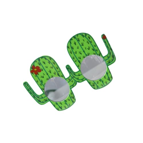 FOMIYES Partybrille Rave-Accessoires lustig albern geformt Erwachsene Kaktus Rave-Brille Zubehör Gläser LED Party-Brille Grün von FOMIYES