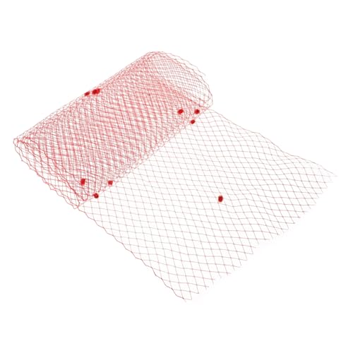 FOMIYES Retro -mesh -frauenrock Vogelkäfig-brautschleiernetz Diy Netzstoff Stoff Machen Breites Netz Materialien Zur Kleiderherstellung Diy Nähhandwerk Rot Gittergewebe FOMIYES Retro -mesh -frauenrock Vogelkäfig-brautschleiernetz Diy Netzstoff Stoff Machen Breites Netz Materialien Zur Kleiderherstellung Diy Nähhandwerk Rot Gittergewebe von FOMIYES