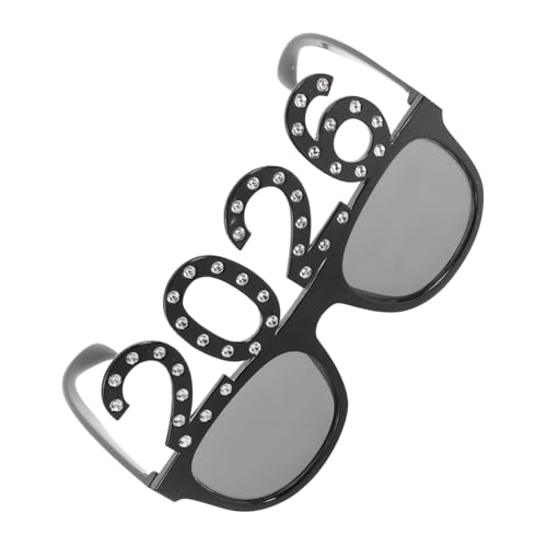 FOMIYES Robuste Party Sonnenbrille Foto für Neujahr Abschlussfeier und Feiertagsdekoration Wiederverwendbar und Langlebig von FOMIYES