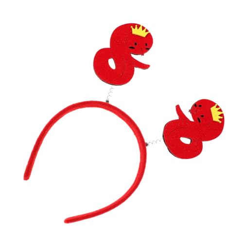 FOMIYES Schlangen Haarband für Chinesische Neujahr Trendige Kopfbedeckung für Frauen Multifunktionales Partyzubehör für Jahr der Schlange Stilvolles Accessoire für Feiern und FOMIYES Schlangen Haarband für Chinesische Neujahr Trendige Kopfbedeckung für Frauen Multifunktionales Partyzubehör für Jahr der Schlange Stilvolles Accessoire für Feiern und von FOMIYES