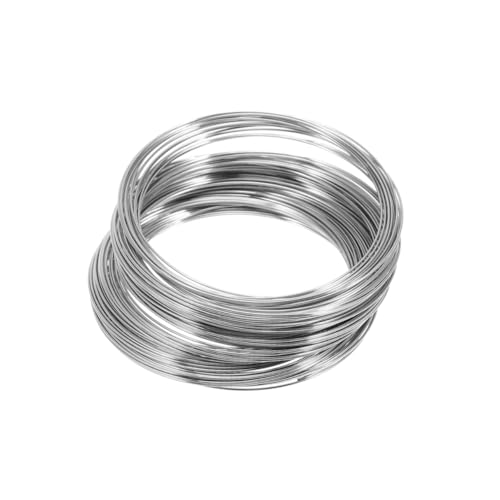 FOMIYES Schmuckdraht Ringe für DIY Armbandherstellung Damen Mädchen Leichter Langlebiger Memory Draht Komfortabel und Vielseitig für Schmuckbastelset von FOMIYES