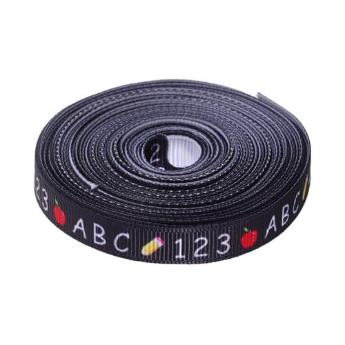 FOMIYES Schulanfang Geschenkband Buntes Polyesterband mit Bleistiftmuster Langlebig und Farbecht Leicht zu Binden Vielseitig für Geschenkverpackung und Basteln Exklusives Back To School FOMIYES Schulanfang Geschenkband Buntes Polyesterband mit Bleistiftmuster Langlebig und Farbecht Leicht zu Binden Vielseitig für Geschenkverpackung und Basteln Exklusives Back To School von FOMIYES