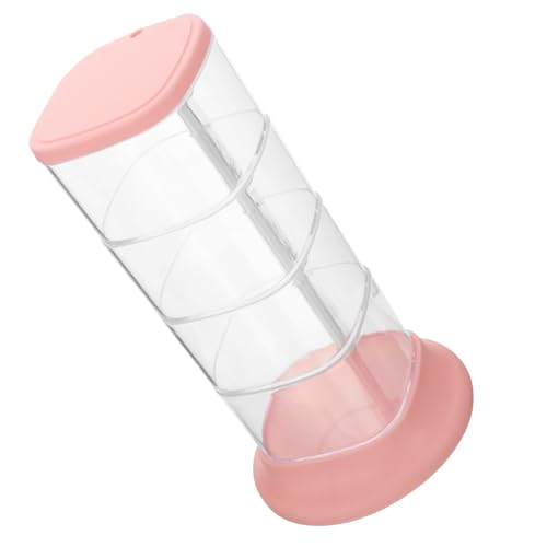FOMIYES Transparente Schmuckaufbewahrungsbox Drehbar Schmuckorganizer mit Großer Kapazität für Ringe Ohrringe Anhänger und Haarschmuck Multifunktional Makeup schwamm Aufbewahrung von FOMIYES