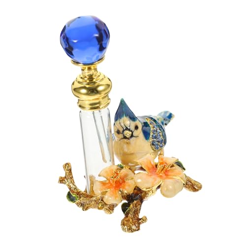 FOMIYES Vintage Parfümflasche Dekorative Ätherische Ölflasche mit Feiner Abdichtung Nachfüllbar Tragbar Geeignet für Parfüm Duftöle und Emollients Design für Zuhause und Reise FOMIYES Vintage Parfümflasche Dekorative Ätherische Ölflasche mit Feiner Abdichtung Nachfüllbar Tragbar Geeignet für Parfüm Duftöle und Emollients Design für Zuhause und Reise von FOMIYES