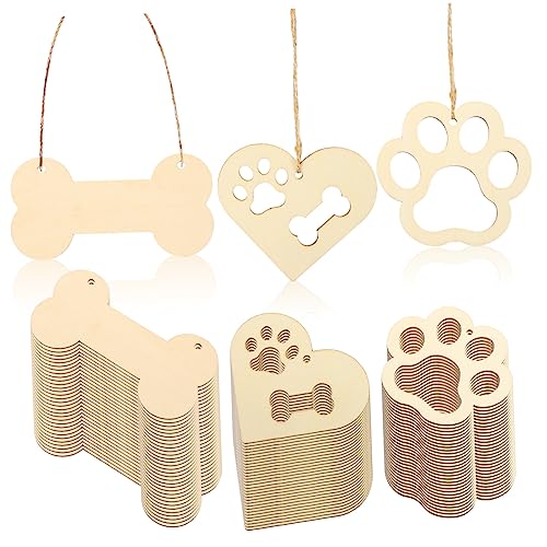FONDOTIN 1 Satz DIY Holzherzen und Knochen Holzstücken mit Juteschnur Unfertige Holz Ausschnitte für Kreative Bastelideen und Dekorationen für Schule und Heimwerkerprojekte FONDOTIN 1 Satz DIY Holzherzen und Knochen Holzstücken mit Juteschnur Unfertige Holz Ausschnitte für Kreative Bastelideen und Dekorationen für Schule und Heimwerkerprojekte von FONDOTIN