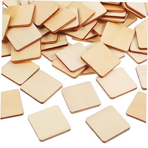 FONDOTIN 1 Satz Diy Holzplatten Unbeschichtete Quadratische Holzblöcke Für Kreative Bastelprojekte Dekorativ Und Vielseitig Einsetzbar Für Diy Enthusiasten 100 Stück FONDOTIN 1 Satz Diy Holzplatten Unbeschichtete Quadratische Holzblöcke Für Kreative Bastelprojekte Dekorativ Und Vielseitig Einsetzbar Für Diy Enthusiasten 100 Stück von FONDOTIN