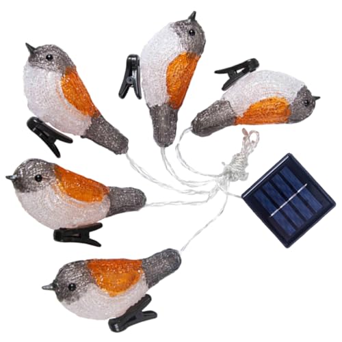 FONDOTIN 1 Satz Saite Solar-Vogel-Lichter Solar-Vogellichter LED-Nachtlicht Urlaub Draht Licht LED-Vogellampe hochzeitsdeko Laternenpfahl der Vogel schmücken Lichterketten Plastik FONDOTIN 1 Satz Saite Solar-Vogel-Lichter Solar-Vogellichter LED-Nachtlicht Urlaub Draht Licht LED-Vogellampe hochzeitsdeko Laternenpfahl der Vogel schmücken Lichterketten Plastik von FONDOTIN