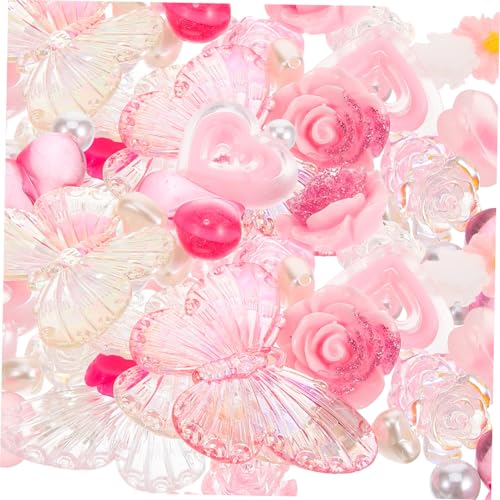 FONDOTIN 1 Schachtel Acrylperlen Mix mit Blumen Schmetterling Herz Langlebige DIY Schmuckperlen für Armband Halskette Haarschmuck Geeignet für Basteln und Handwerk FONDOTIN 1 Schachtel Acrylperlen Mix mit Blumen Schmetterling Herz Langlebige DIY Schmuckperlen für Armband Halskette Haarschmuck Geeignet für Basteln und Handwerk von FONDOTIN