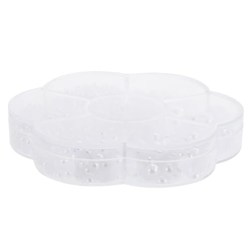 FONDOTIN 1 Schachtel Halbrunde Abs Perlen Langlebige DIY Bastelperlen für Nagelkunst Kleidung Haar und Schmuckdekoration Vielseitige Flache Perlen mit Zartem Design für Handwerk und FONDOTIN 1 Schachtel Halbrunde Abs Perlen Langlebige DIY Bastelperlen für Nagelkunst Kleidung Haar und Schmuckdekoration Vielseitige Flache Perlen mit Zartem Design für Handwerk und von FONDOTIN