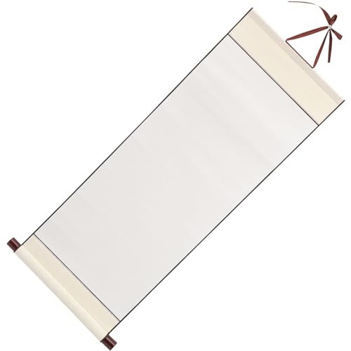 FONDOTIN 1 Stück Leere Kalligraphie Schriftrolle Xuan Papier für Malerei und Schreiben Vielseitig Einsetzbar Dekorative Wandkunst für Kunstkurse und Kreative Projekte FONDOTIN 1 Stück Leere Kalligraphie Schriftrolle Xuan Papier für Malerei und Schreiben Vielseitig Einsetzbar Dekorative Wandkunst für Kunstkurse und Kreative Projekte von FONDOTIN