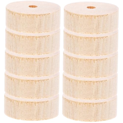 FONDOTIN 10 Stück Miniatur Holzräder Teiliges Langlebigem Holz für DIY Fahrzeuge und Bastelprojekte für Kreative Miniaturmodelle FONDOTIN 10 Stück Miniatur Holzräder Teiliges Langlebigem Holz für DIY Fahrzeuge und Bastelprojekte für Kreative Miniaturmodelle von FONDOTIN