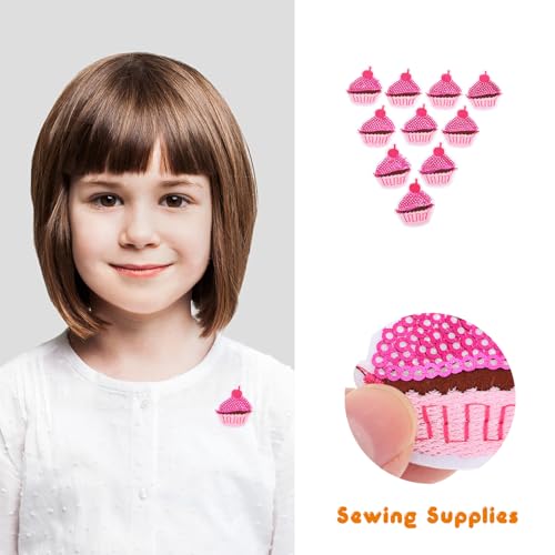FONDOTIN 10 Stück Pailletten Bügelbild Eiscreme Kuchen Aufnäher DIY Nähen Kleidung Patch Applikation für Taschen Hüte Schuhe Jeans FONDOTIN 10 Stück Pailletten Bügelbild Eiscreme Kuchen Aufnäher DIY Nähen Kleidung Patch Applikation für Taschen Hüte Schuhe Jeans von FONDOTIN