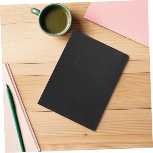 FONDOTIN 10 Stück Schwarze Faltbare Papier Ordner mit Zwei Taschen Stabile Dokumentenmappe für Büro Schule und Vertragsspeicherung Großer Fassungsvermögen Professionell und Sicher von FONDOTIN