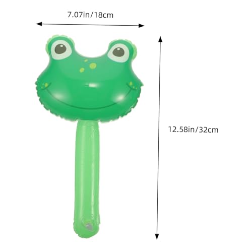 FONDOTIN 10 Stück Teiliges Aufblasbares Hammer Glocke Cartoon frosch design Sicher für Party favor Geburtstagsdeko und Kostümzubehör für Maskeraden und Poolpartys FONDOTIN 10 Stück Teiliges Aufblasbares Hammer Glocke Cartoon frosch design Sicher für Party favor Geburtstagsdeko und Kostümzubehör für Maskeraden und Poolpartys von FONDOTIN