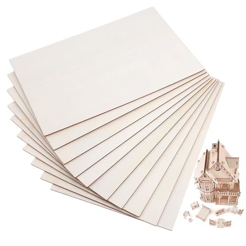 FONDOTIN 10 Stück Teiliges DIY Holzplatten Unbehandelte Blanko Holzbretter aus Hochwertigem Holz für Gravur Schneiden Brandmalerei Malerei und Bastelprojekte Gleichmäßige Vielseitig FONDOTIN 10 Stück Teiliges DIY Holzplatten Unbehandelte Blanko Holzbretter aus Hochwertigem Holz für Gravur Schneiden Brandmalerei Malerei und Bastelprojekte Gleichmäßige Vielseitig von FONDOTIN